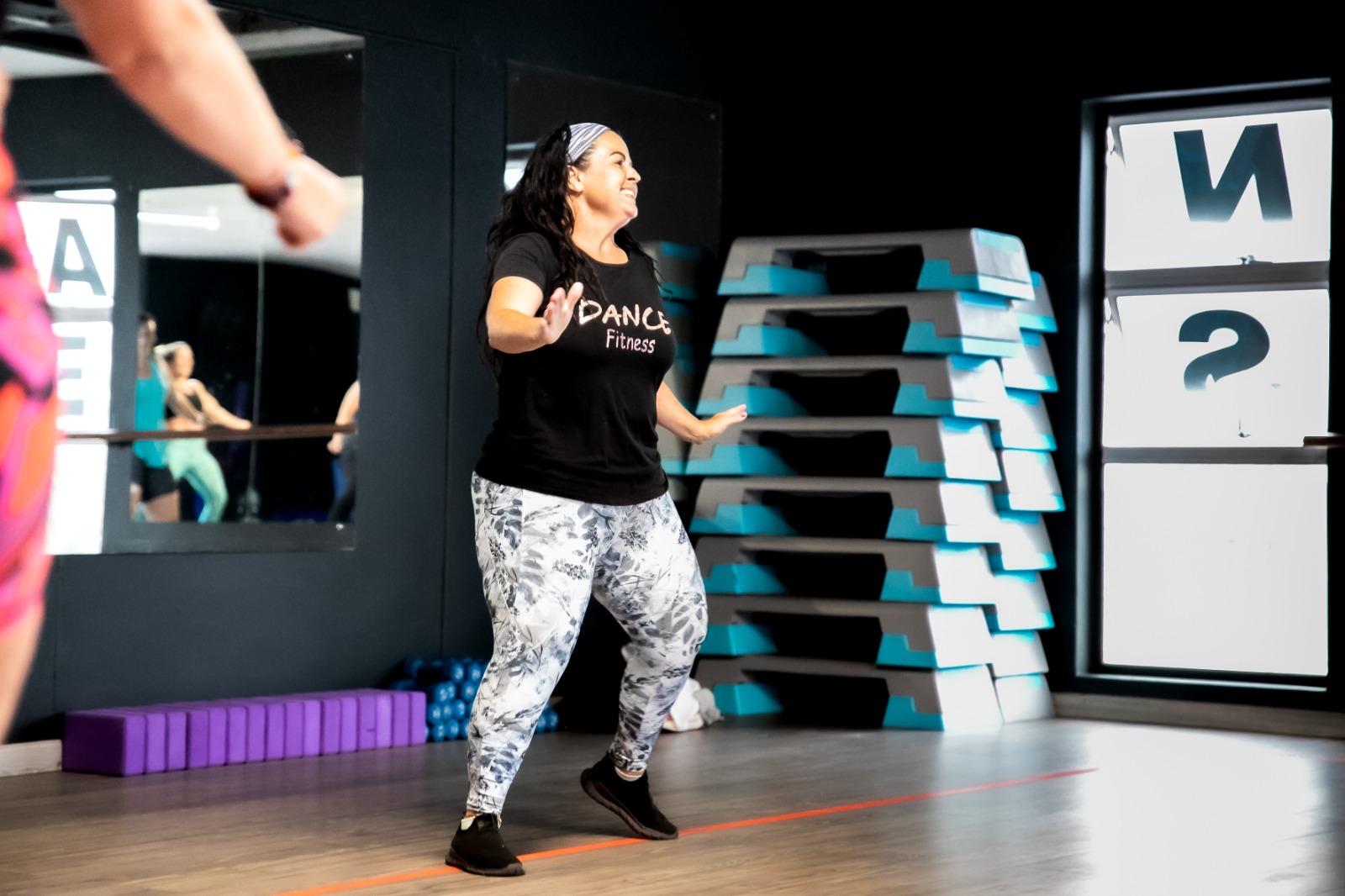 Instructors take group classes because they love it